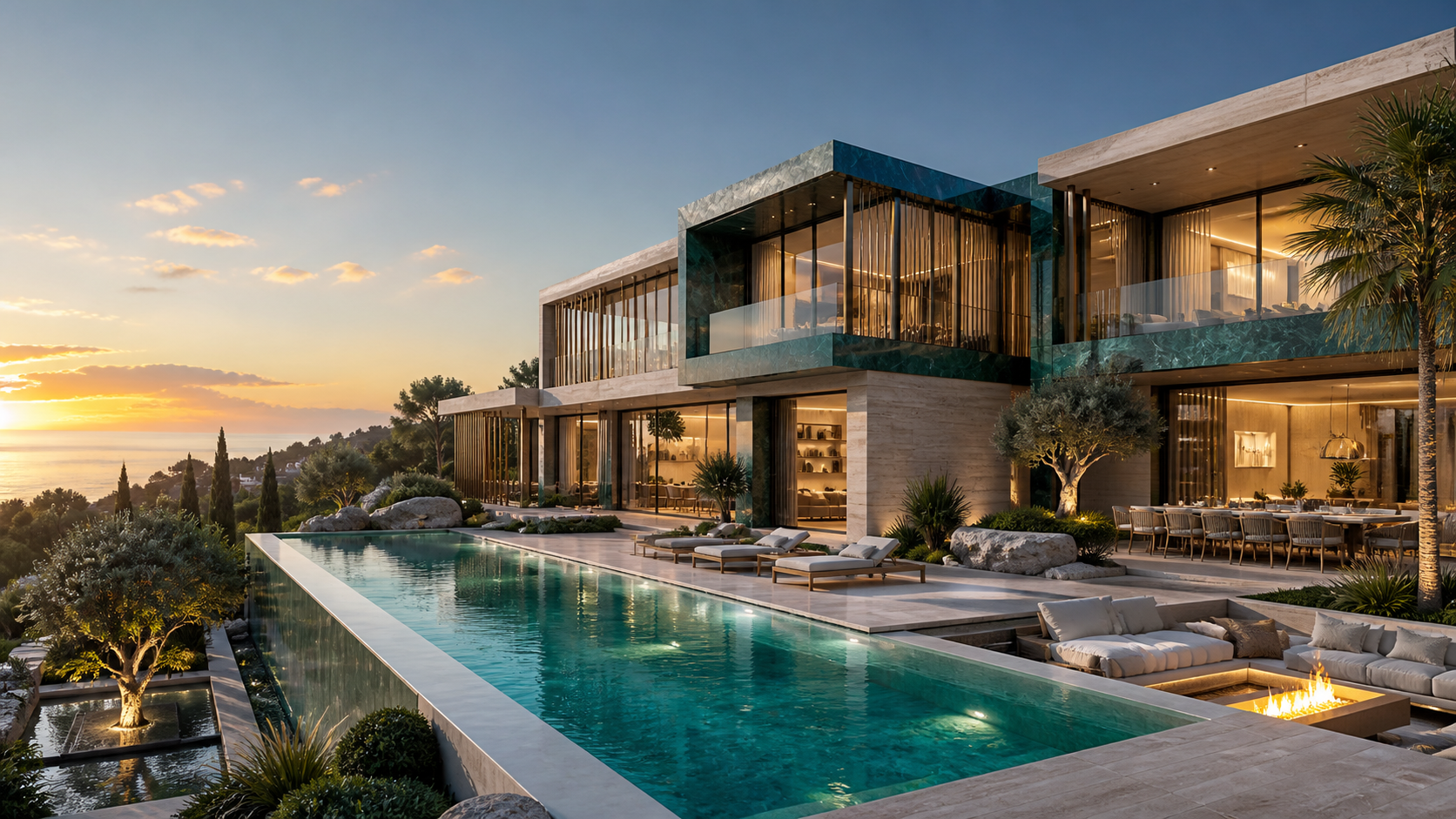 Villa contemporaine Émeraude Design